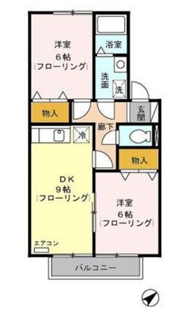 沼津駅 バス20分  大門口下車：停歩3分 2階の物件間取画像